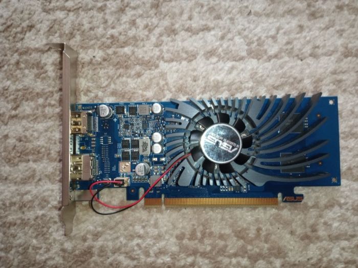 Дискретна відеокарта nVidia GeForce GT 1030, 2 GB GDDR5, 64-bit / 1x HDMI, 1x DisplayPort б/в - изображение 2