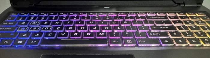 Ігровий ноутбук Б-класу Clevo Lambda P960RF / 15,6" (1920x1080) IPS / Intel Core i7-9750H (6 (12) ядер по 2,6 - 4,5 ГГц) / 32 ГБ DDR4 / 512 ГБ SSD / nVidia GeForce RTX 2070 Max-Q, 8 ГБ GDDR6, 256-біт / Без веб-камери б/в - зображення 12