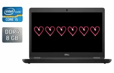 Ультрабук Dell Latitude 5490 / 14" (1920x1080) IPS / Intel Core i5-7300U (2 (4) ядра по 2.6 - 3.5 GHz) / 8 GB DDR4 / 240 GB SSD / Intel HD Graphics 620 / WebCam / HDMI / Windows 10 б/в