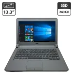 Ноутбук Dell Latitude 3350 / 13.3" (1366x768) TN / Intel Core i3-5005U (2 (4) ядра по 2.0 GHz) / 8 GB DDR3 / 240 GB SSD / Intel HD Graphics 5500 / WebCam б/в