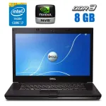 Ноутбук Dell Latitude E6510 / 15.6" (1920x1080) TN / Intel Core i7-640M (2 (4) ядра по 2.8 - 3.46 GHz) / 8 GB DDR3 / 256 GB SSD / nVidia NVS 3100M, 512 MB GDDR3, 64-bit / WebCam / DVD-ROM б/в