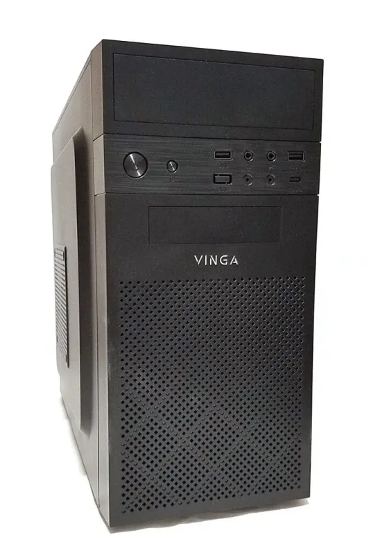 Ігровий ПК Vinga CS112B Tower NEW / Intel Xeon E3-1240 v3 (4 (8) ядра по 3.4 - 3.8 GHz) (аналог i7-4770) / 16 GB DDR3 / 256 GB SSD / nVidia Quadro P400, 2 GB GDDR5, 64-bit б/в - зображення 2