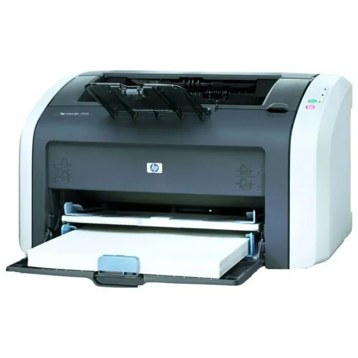 Принтер HP LaserJet 1010 / Лазерний монохромний друк / 600x600 dpi / A4 / 14 стор/хв / USB 2.0 б/в - зображення 1