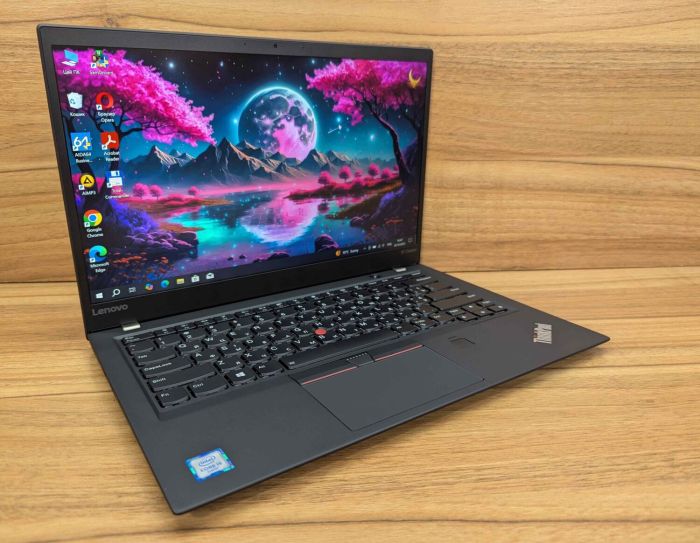 Ультрабук Lenovo ThinkPad x1 Carbon / 14" (1920x1080) IPS / Intel Core i5-6200U (2 (4) ядра по 2.3 - 2.8 GHz) / 8 GB DDR3 / 512 GB SSD / Intel HD Graphics 520 / WebCam / Fingerprint / Windows 10 б/в - зображення 4