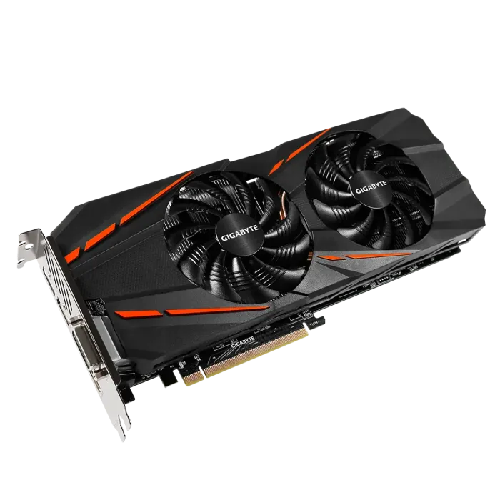 Дискретна відеокарта Gigabyte GeForce GTX 1060 G1 Gaming, 6 GB GDDR5, 192-bit / DVI, HDMI, DisplayPort б/в - зображення 2