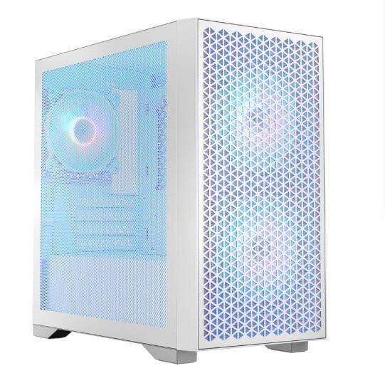 Ігровий ПК Ice DART PRO ARGB MINI WHITEK Tower / AMD Ryzen 5 8400F (6 (12) ядер по 4,2 - 4,7 ГГц) / 32 ГБ DDR5 / 960 ГБ SSD / nVidia GeForce RTX 5060, 8 ГБ GDDR7, 128-bit - изображение 2