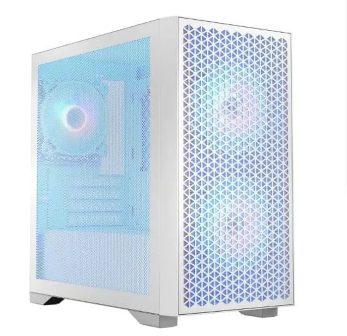 Ігровий ПК Ice DART PRO ARGB MINI WHITEK Tower / AMD Ryzen 5 8400F (6 (12) ядер по 4,2 - 4,7 ГГц) / 32 ГБ DDR5 / 960 ГБ SSD / nVidia GeForce RTX 5060, 8 ГБ GDDR7, 128-bit - зображення 2