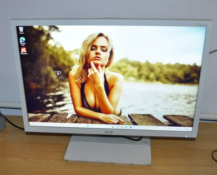 Монітор Acer Professional B226WL White / 22" (1680x1050) TN / VGA, DVI, DisplayPort / VESA 100x100 б/в - зображення 4