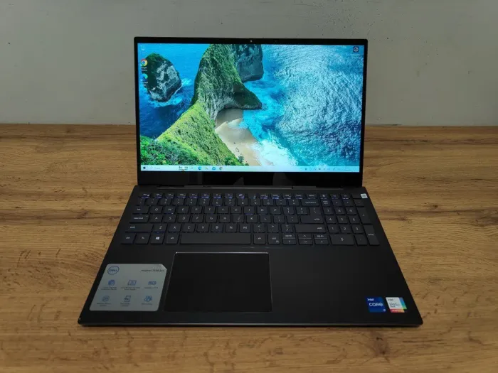 Ультрабук-трансформер Б-клас Dell Inspiron 7506 / 15.6" (3840x2160) IPS / Intel Core i7-1165G7 (4 (8) ядра по 2.8 - 4.7 GHz) / 16 GB DDR4 / 1000 GB SSD / Intel Iris Xe Graphics / WebCam / Windows 10 Home б/в - зображення 2