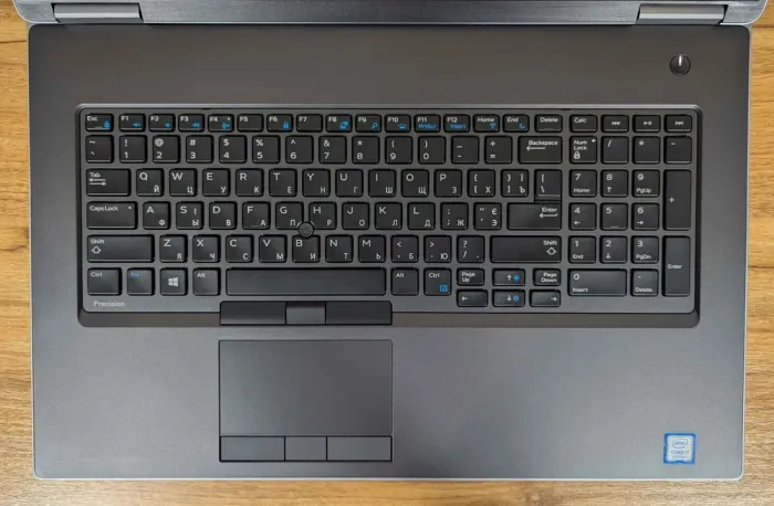 Мобільна робоча станція Dell Precision 7740 / 17,3" (3840x2160) IPS / Intel Core i7-9850H (6 (12) ядер по 2,6 - 4,6 ГГц) / 64 ГБ DDR4 / 1000 ГБ SSD / nVidia Quadro RTX 5000, 16 ГБ GDDR6, 256-біт / WebCam / Windows 10 б/в - зображення 3