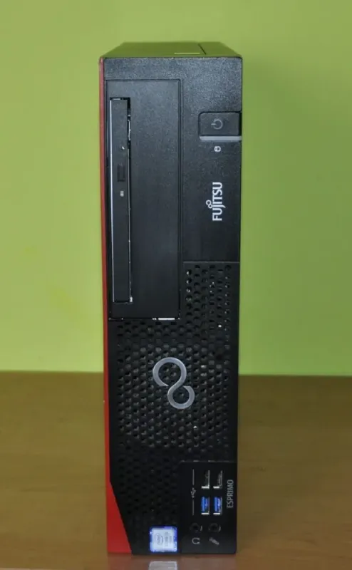 Комп'ютер Fujitsu Esprimo D757 E90 SFF / Intel Core i5-6500 (4 ядра по 3.2 - 3.6 GHz) / 16 GB DDR4 / 500 GB SSD + 500 GB HDD / Intel HD Graphics 530 / DVD-ROM / Windows 11 Pro б/в - зображення 5