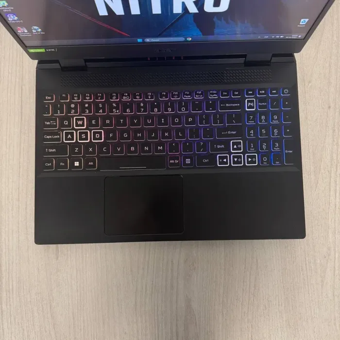 Ігровий ноутбук Acer Nitro 5 AN515-58 / 15,6" (1920x1080) IPS / Intel Core i5-12500H (12 (16) ядер 3,3 - 4,5 ГГц) / 16 ГБ DDR5 / 512 ГБ SSD / nVidia GeForce RTX 3060, 6 ГБ GDDR6, 192-біт / Веб-камера б/в - зображення 3
