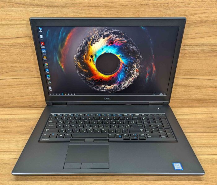 Ноутбук Dell Precision 7730 / 17.3" (1920x1080) IPS / Intel Xeon E-2186M (6 (12) ядер по 2.9 - 4.8 GHz) / 32 GB DDR4 / 512 GB SSD / Intel UHD Graphics P630 / HDMI / Windows 10 б/в - зображення 2