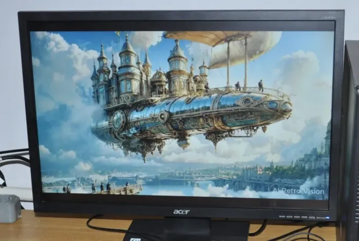 Комплект ПК: HP EliteDesk 800 G2 SFF / Intel Core i5-6400 (4 ядра по 2.7 - 3.3 GHz) / 16 GB DDR4 / 480 GB SSD / Intel HD Graphics 530 / DVD-ROM + Монітор Acer V223W / 22" (1680x1050) TN / VGA, DVI + Windows 11 Pro б/в - зображення 6