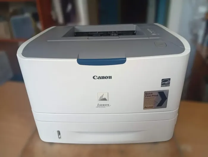 Принтер Canon i-SENSYS LBP6300dn / Лазерний монохромний друк / 600x600 dpi / A4 / 30 стор/хв / USB 2.0, Ethernet / Дуплекс б/в - зображення 2
