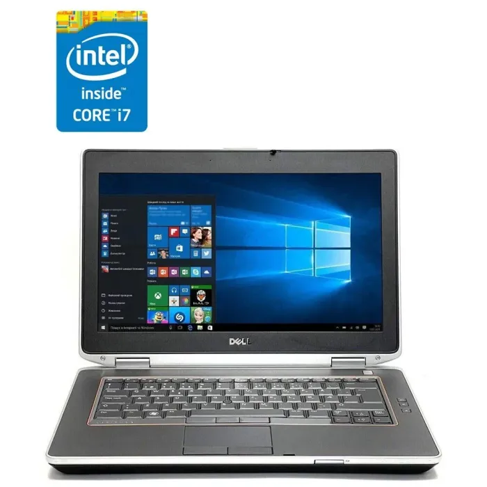 Ноутбук Dell Latitude E6420 / 14" (1600x900) TN / Intel Core i7-2620M (2 (4) ядра по 2.7 - 3.4 GHz) / 8 GB DDR3 / 256 GB SSD / Intel HD Graphics 3000 / WebCam б/в - зображення 1