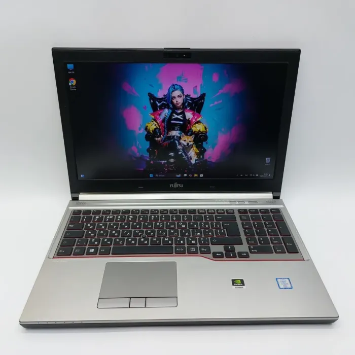 Мобільна робоча станція Fujitsu Celsius H760 / 15.6" (1920x1080) IPS / Intel Core i5-6440HQ (4 ядра по 2.6 - 3.5 GHz) / 32 GB DDR4 / 512 GB SSD / nVidia Quadro M600M, 2 GB GDDR5, 128-bit / WebCam / Win 11 Pro б/в - зображення 2