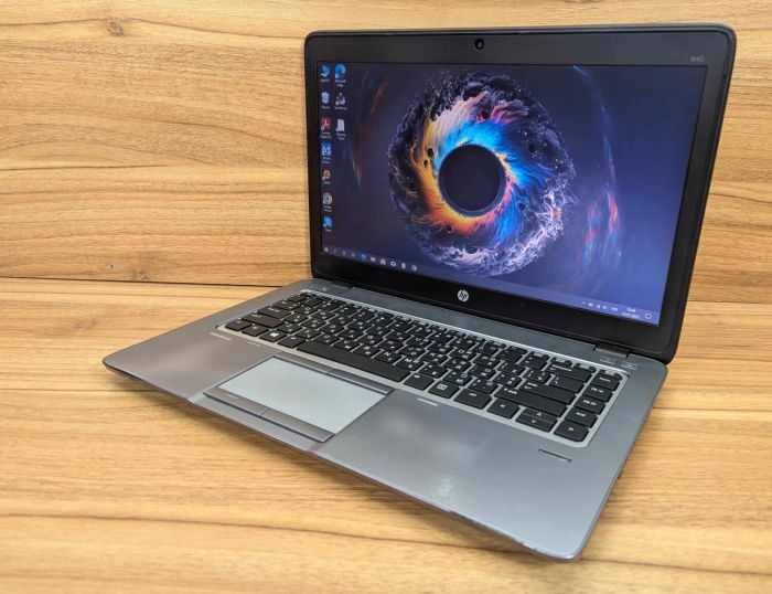 Ультрабук HP EliteBook 840 G1 / 14" (1366x768) TN / Intel Core i5-4300U (2 (4) ядра по 1.9 - 2.9 GHz) / 8 GB DDR3 / 240 GB SSD / Intel HD Graphics 4400 / WebCam / Fingerprint / Windows 10 б/в - зображення 5