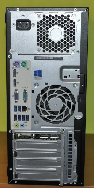 Комп'ютер Б-класу HP EliteDesk 800 G2 Tower / Intel Core i7-6700 (4 (8) ядра по 3,4 - 4,0 ГГц) / 16 ГБ DDR4 / 256 ГБ SSD / nVidia Quadro K4000, 3 ГБ GDDR5, 192-біт / Windows 11 Pro б/в - зображення 3