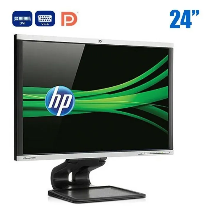 Монітор HP Compaq LA2405x / 24" (1920x1200) TN / DVI, DisplayPort, VGA, USB 2.0 / VESA 100x100 б/в - зображення 1