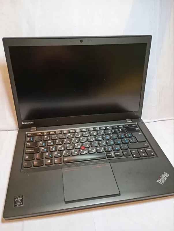 Ультрабук Б-клас Lenovo ThinkPad T440s / 14" (1920x1080) IPS / Intel Core i5-4300U (2 (4) ядра по 1.9 - 2.9 GHz) / 8 GB DDR3 / 120 GB SSD / Intel HD Graphics 4400 / WebCam б/в - зображення 3