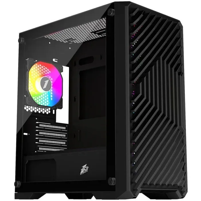 Ігровий ПК Forsage T5-BK-4F1 Black Tower / AMD Ryzen 5 5500 (6 (12) ядер по 3,6 - 4,2 ГГц) / 16 ГБ DDR4 / 480 ГБ SSD / nVidia GeForce GTX 1660 Super, 6 ГБ GDDR6, 192-bit - зображення 2