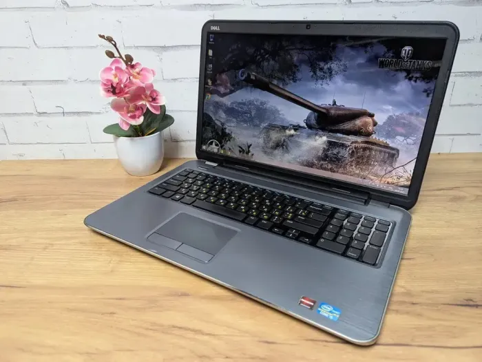 Ноутбук Б-клас Dell Inspiron 17R-5721 / 17.3" (1600x900) TN / Intel Core i5-3337U (2 (4) ядра по 1.8 - 2.7 GHz) / 16 GB DDR3 / 256 GB SSD / AMD Radeon HD 8550M, 1 GB GDDR3, 64-bit / WebCam / DVD-ROM б/в - зображення 7