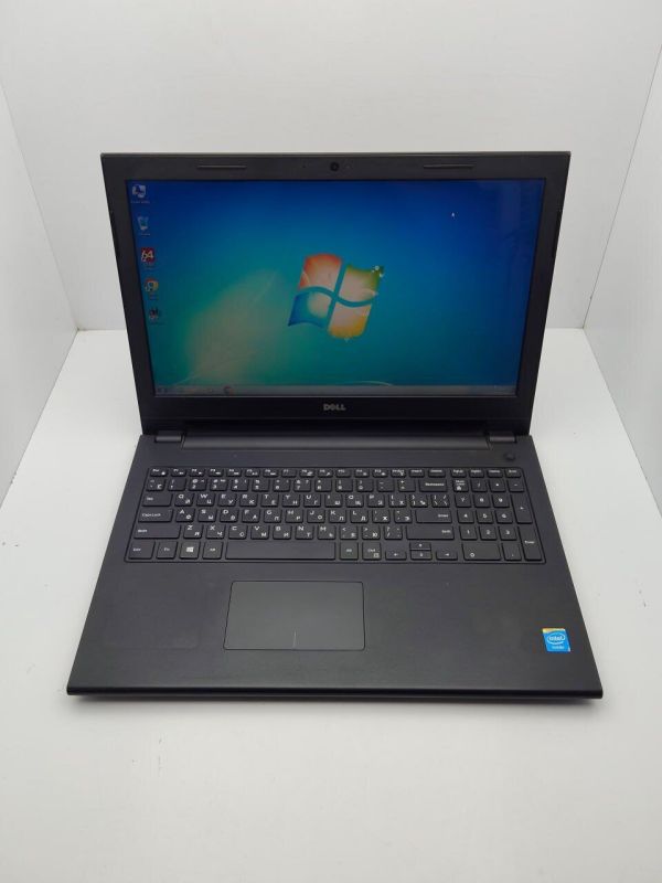 Ноутбук Dell Inspiron 15 / 15.6" (1366x768) TN / Intel Celeron 2957U (2 ядра по 1.4 GHz) / 4 GB DDR3 / 320 GB HDD / Intel HD Graphics / WebCam / DVD-ROM б/в - зображення 2