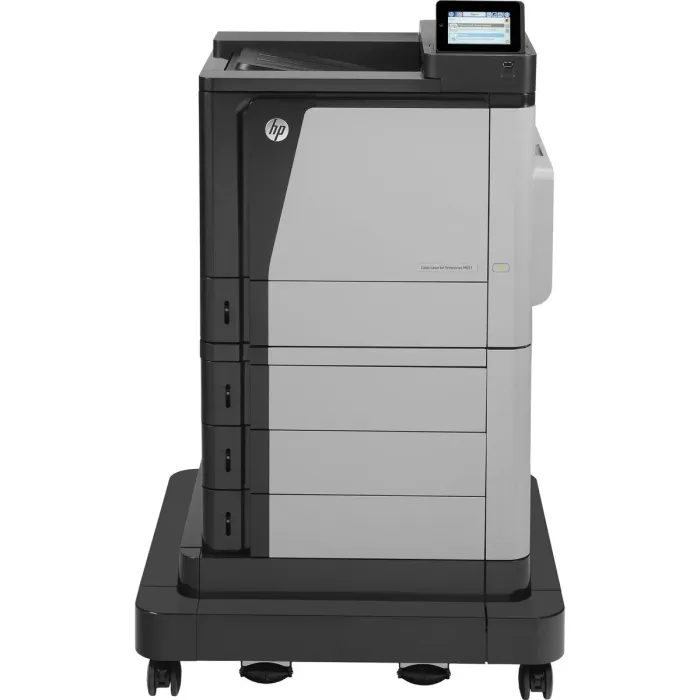 Принтер HP Color LaserJet Enterprise M651xh / Лазерний кольоровий друк / 1200x1200 dpi / A4 / 42 стор/хв / Ethernet, USB 2.0 / WiFi / Дуплекс б/в - зображення 2