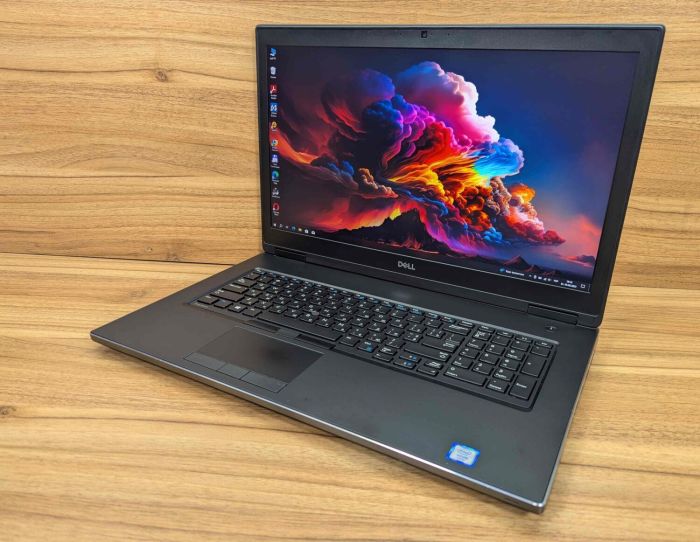 Мобільна робоча станція Dell Precision 7730 / 17.3" (1920x1080) IPS / Intel Xeon E-2176M (6 (12) ядер по 2.7 - 4.4 GHz) / 32 GB DDR4 / 480 GB SSD / nVidia Quadro P3200, 6 GB GDDR5, 192-bit / WebCam / Windows 10 б/в - зображення 5