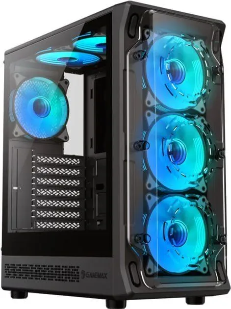 Ігровий ПК Hunter Starlight 2 AB Tower / AMD Ryzen 5 5500 (6 (12) ядер по 3,6 - 4,2 ГГц) / 16 ГБ DDR4 / 480 ГБ SSD / AMD Radeon RX 6600, 8 ГБ GDDR6, 128-біт - зображення 4