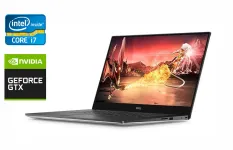 Ігровий ноутбук Dell XPS 15 9550 / 15.6" (1920x1080) IPS / Intel Core i7-6700HQ (4 (8) ядра по 2.6 - 3.5 GHz) / 16 GB DDR4 / 512 GB SSD / nVidia GeForce GTX 960M, 2 GB GDDR5, 128-bit / USB Type-C / Windows 10 б/в