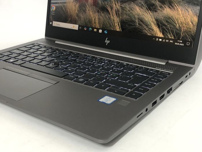Ігровий ультрабук HP ZBook 14u G5 / 14" (1920x1080) IPS / Intel Core i7-8665U (4 (8) ядра по 1.9 - 4.8 GHz) / 16 GB DDR4 / 512 GB SSD NVMe / AMD Radeon Pro WX 3200, 4 GB GDDR5, 128-bit / WebCam / Win 10 Pro б/в - зображення 9