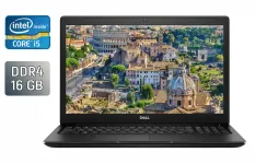 Ноутбук Dell Latitude 3500 / 15.6" (1920x1080) TN / Intel Core i5-8265U (4 (8) ядра по 1.6 - 3.9 GHz) / 16 GB DDR4 / 256 GB SSD / Intel UHD Graphics 620 / WebCam / HDMI б/в