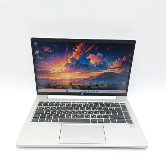 Ультрабук HP ProBook 445 G8 / 14" (1920x1080) IPS / AMD Ryzen 5 5600U (6 (12) ядер по 2.3 - 4.2 GHz) / 16 GB DDR4 / 256 GB SSD M.2 NVMe / AMD Radeon RX Vega 7 Graphics / WebCam б/в - зображення 2