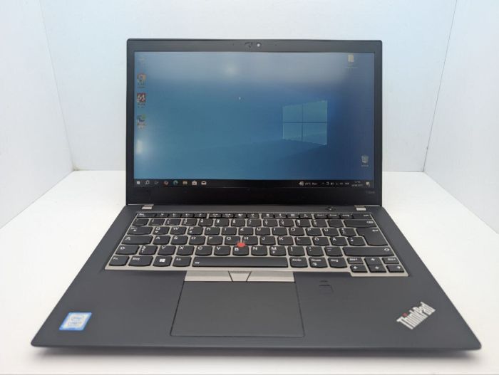 Ультрабук Lenovo ThinkPad T480s / 14" (1920x1080) IPS / Intel Core i7-8550U (4 (8) ядра по 1.8 - 4.0 GHz) / 8 GB DDR4 / 512 GB SSD M.2 / Intel UHD Graphics 620 / WebCam б/в - зображення 2