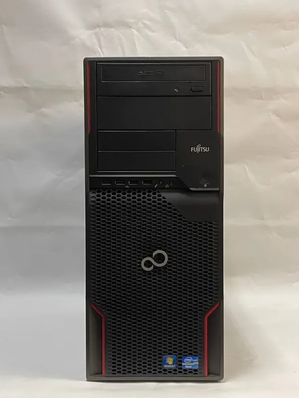 Робоча станція Fujitsu Celsius M720 Tower / Intel Xeon E5-1620 (4 (8) ядра по 3.6 - 3.8 GHz) / 16 GB DDR3 / 256 GB SSD + 1000 GB HDD / nVidia Quadro 4000, 2 GB GDDR5, 256-bit / DVD-ROM б/в - зображення 5