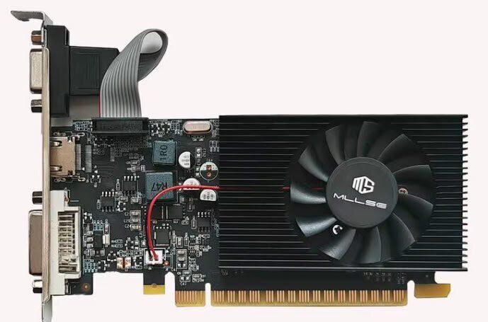 Дискретна відеокарта MLLSE GeForce GT 740, 4 GB GDDR3, 128-bit / DVI, HDMI, DisplayPort - зображення 2