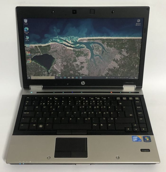 Ноутбук HP EliteBook 8440p / 14" (1600x900) TN / Intel Core i5-520M (2 (4) ядра по 2.4 - 2.93 GHz) / 4 GB DDR3 / 250 GB HDD / Intel HD Graphics 1500 / WebCam / DVD-ROM б/в - изображение 2