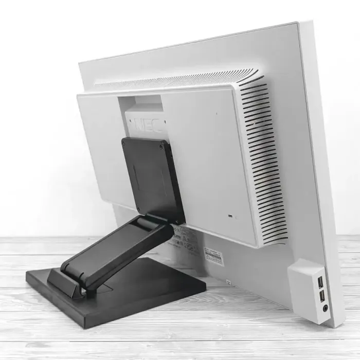 Монітор NEC MultiSync EA244WMi / 24" (1920x1200) IPS / USB-Hub, VGA, DVI, HDMI, DisplayPort, Audio / Вбудовані колонки 2x 1W / VESA 100x100 б/в - зображення 7