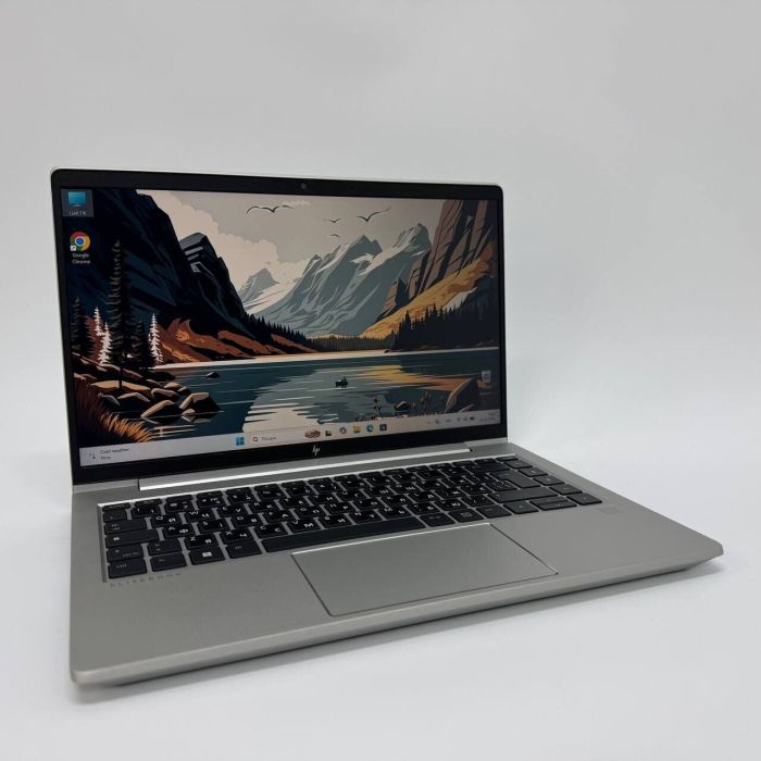 Ультрабук HP EliteBook 645 G9 / 14" (1920x1080) IPS / AMD Ryzen 5 PRO 5675U (6 (12) ядер по 2.3 - 4.3 GHz) / 16 GB DDR4 / 256 GB SSD / AMD Radeon RX Vega 7 / WebCam б/в - зображення 2