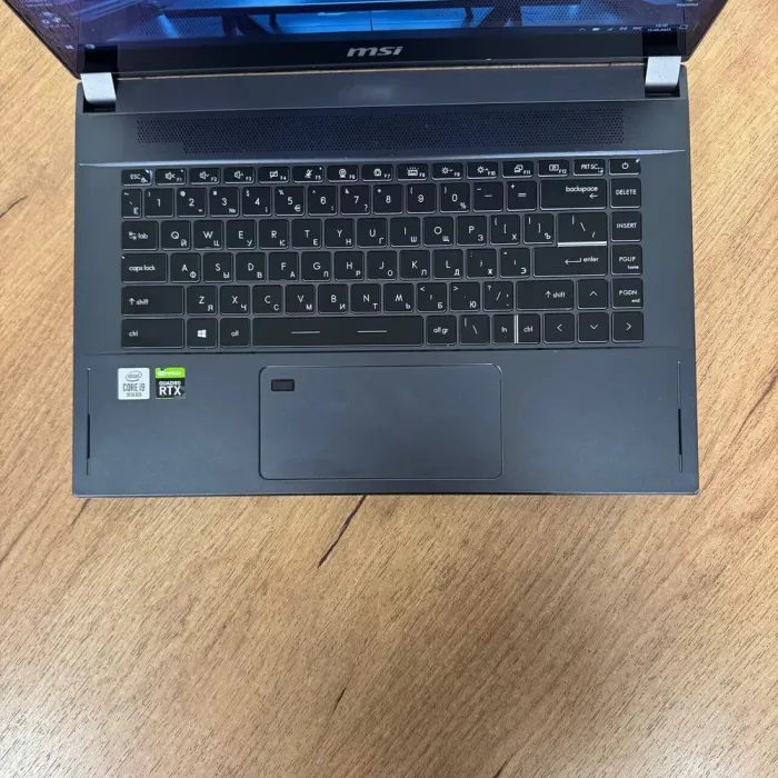 Мобільна робоча станція Б-клас MSI WS66 10TKT / 15.6" (1920x1080) IPS Touch / Intel Core i9-10980HK (8 (16) ядер по 2.4 - 5.3 GHz) / 16 GB DDR4 / 512 GB SSD NVMe / nVidia Quadro RTX 3000, 6 GB GDDR6, 192-bit / WebCam б/в - зображення 7