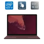 Ноутбук Microsoft Surface Laptop / 13.5" (2256x1504) IPS Touch / Intel Core i7-7660U (2 (4) ядра по 2.5 - 4.0 GHz) / 16 GB DDR3 / 512 GB SSD / Intel Iris Plus Graphics 640 / WebCam б/в