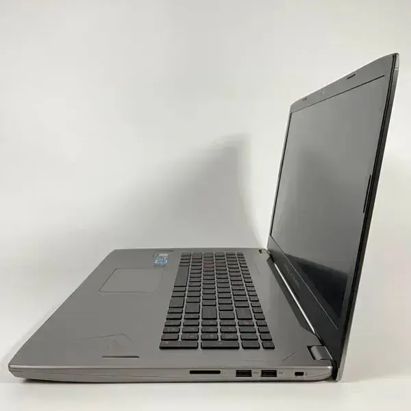 Ігровий ноутбук Asus ROG Strix GL702V / 17.3" (1920x1080) IPS / Intel Core i7-7700HQ (4 (8) ядра по 2.8 - 3.8 GHz) / 16 GB DDR4 / 512 GB SSD / nVidia GeForce GTX 1060, 6 GB GDDR5, 192-bit / WebCam / HDMI б/в - зображення 5