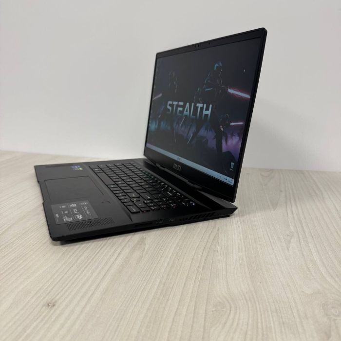Ігровий ноутбук MSI Stealth GS77 12UE / 17.3" (1920x1080) IPS / Intel Core i7-12700H (14 (20) ядер по 2.3 - 4.7 GHz) / 16 GB DDR5 / 1000 GB SSD NVMe / nVidia GeForce RTX 3060, 6 GB GDDR6, 192-bit / WebCam б/в - зображення 5