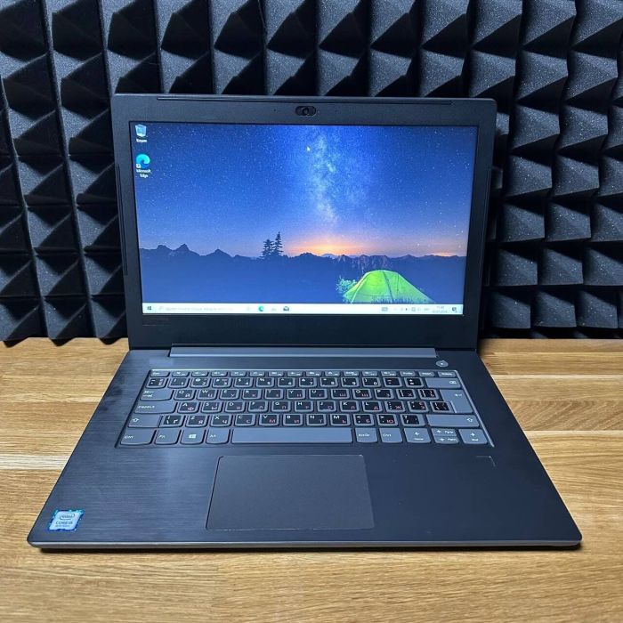 Ноутбук Lenovo V330-14IKB 81B0 / 14" (1920x1080) IPS / Intel Core i5-8250U (4 (8) ядра по 1.6 - 3.4 GHz) / 8 GB DDR4 / 256 GB SSD / Intel UHD Graphics 620 / WebCam б/в - изображение 2