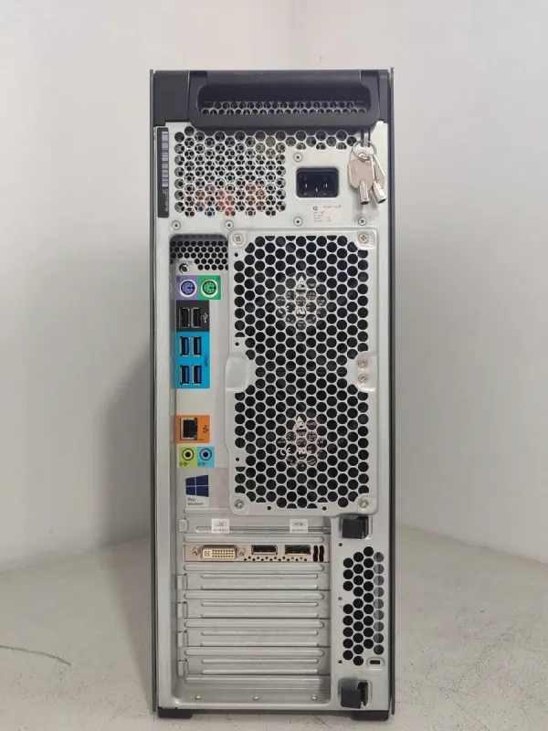Робоча станція HP Z640 Workstation Tower / 2x Intel Xeon E5-2697 v3 (14 (28) ядер по 2.6 - 3.6 GHz) / 64 GB DDR4 / 512 GB SSD / nVidia Quadro K2200, 4 GB GDDR5, 128-bit / DVD-ROM б/в - зображення 5
