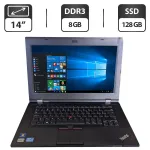 Ноутбук Б-клас Lenovo ThinkPad L430 / 14" (1366x768) TN / Intel Core i5-3230M (2 (4) ядра по 2.6 - 3.2 GHz) / 8 GB DDR3 / 128 GB SSD / Intel HD Graphics 4000 б/в