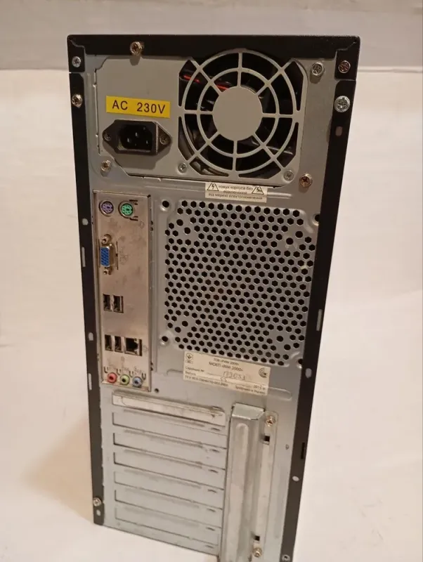 ПК Patriot Tower / Intel Core i5-2400 (4 ядра по 3.1 - 3.4 GHz) / 8 GB DDR3 / 500 GB HDD / Intel HD Graphics 2000 / 400W б/в - зображення 3