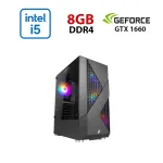 Ігровий ПК FORSAGE F4-3R1 Color LED Tower / Intel Core i5-10400F (6 (12) ядер по 2,9 - 4,3 ГГц) / 8 ГБ DDR4 / 480 ГБ SSD / nVidia GeForce GTX 1660, 6 ГБ GDDR6, 192-біт